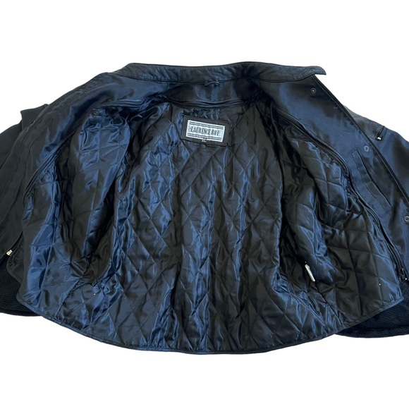 Laurence Roy Motorcycle Jacket Leather & Cordura Women’s Size XL - Picture 5 of 14